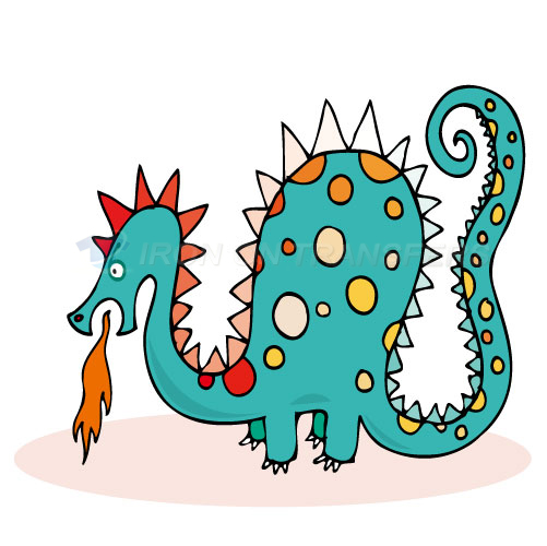 Dinosaur Iron-on Stickers (Heat Transfers)NO.8864